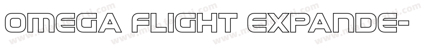 Omega Flight Expande字体转换